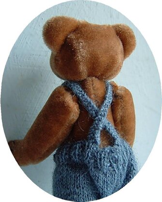 Teddy Dungarees pattern