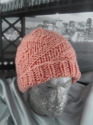 Superfast Zig Zag Beanie Hat