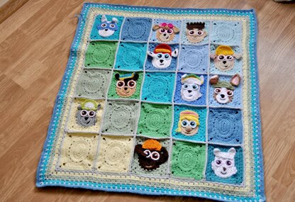 Paw patrol puppy blanket