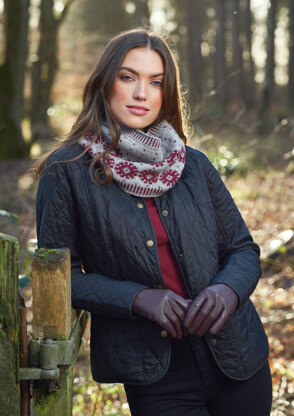 Daystar Cowl in Rowan Alpaca Soft DK (De) - Downloadable PDF