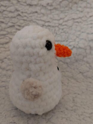 Fluffy Snowman