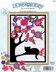 Design Works Cat in Tree Silhouette Sewing Kit - 9 x 12