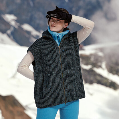 Lana Grossa 32 Vest in Country Tweed PDF