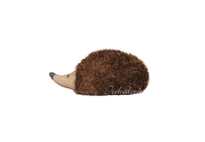 Crochet hedgehog in 1 piece