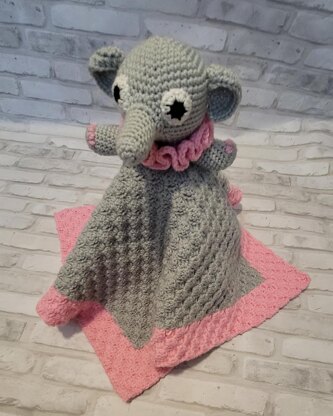 Pretty in Pink Elephant Lovey