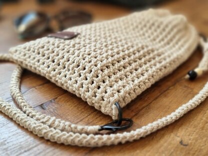 Mobile phone crossbody shoulder bag crochet pattern T19