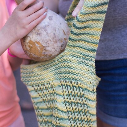 Adventuress Market Bag - knitting pattern