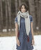 Saint Cloud Scarves in Blue Sky Fibers Woolstok - 20171 - Downloadable PDF