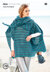 Poncho & Shawl in Rico Creative Wool Dégradé - 759 - Downloadable PDF