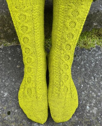 Grass Moon Socks