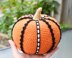 Glam Pumpkins. Crochet Pumpkins. Fall decoration. Autumn ornament. Posh Pumpkins. Halloween decor.