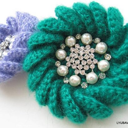 Mohair Unique Brooch "Beautiful Ring" Tutorial