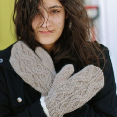 Kirsten Kapur Designs Clepsydra Mittens PDF