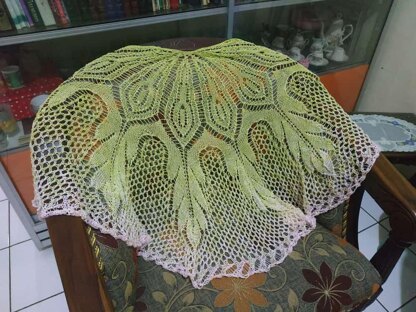 Ice Flakes shawl