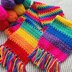 Chunky Rainbow Scarf - US Terms