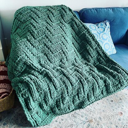 Diagonal Zig-Zag Blanket