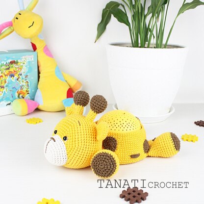 Crochet Pattern - Night light Giraffe/Projector star