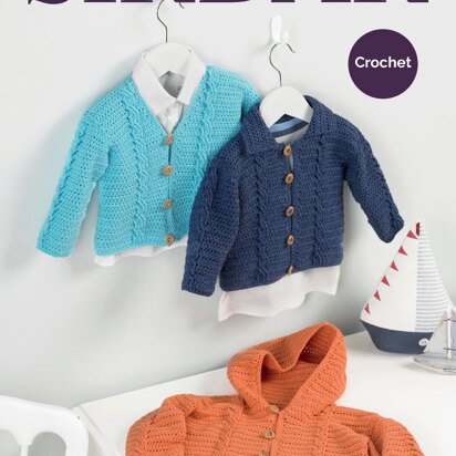 Boy's Cardigans in Sirdar Snuggly DK - 5204 - Downloadable PDF