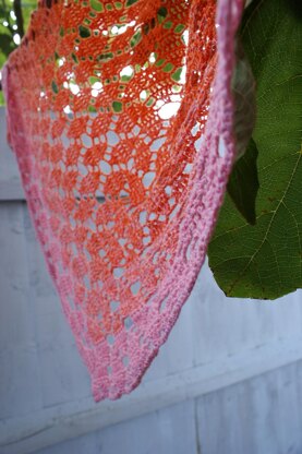 Perceptions Triangle Shawl