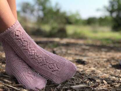 Blooming Tulip Socks