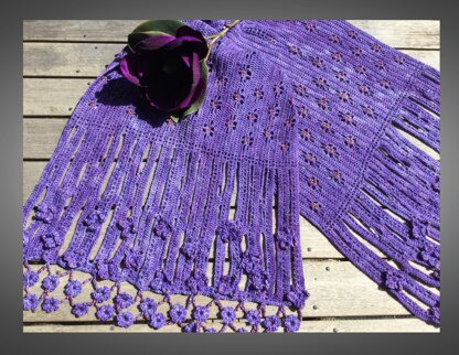 The Tangled Garden Shawl