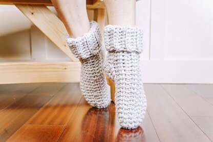 Bulky & Quick Crochet Socks