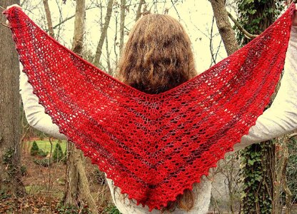 Fern Lace Shawl