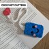 Amigurumi 'Book lover' bookmark crochet pattern