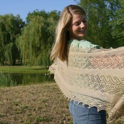 Swan's Wake - knitting pattern