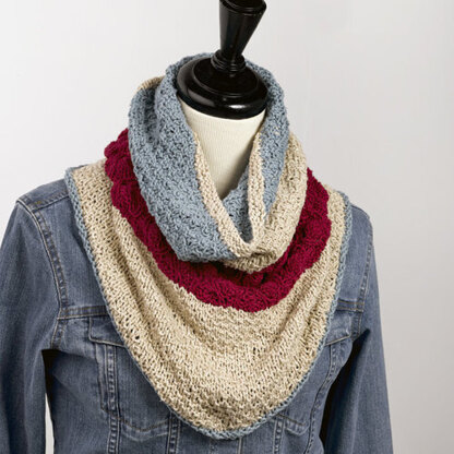 Tutti Frutti - Cowl Knitting Pattern For Women in Valley Yarns Hawley by Valley Yarns