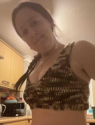 Petal strap top