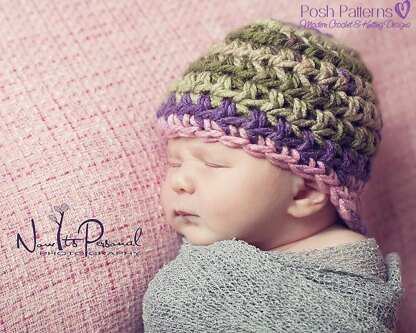 Chunky Newsboy Hat Crochet Pattern 136