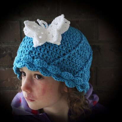 Pretty Twist Hat Pattern