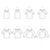 McCall's Misses' Tops M8256 - Sewing Pattern