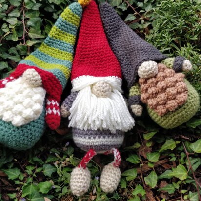 Gnome Dwarf Zwerge Doll Christmas Crochet Amigurumi