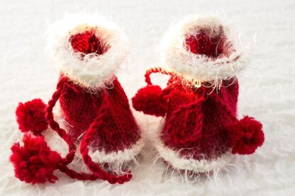 Santa Winter Booties