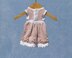 P132 Dolls Dress, Bonnet and Bootees