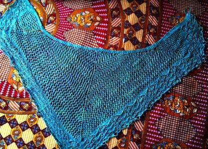 Jaali Knitted Shawl