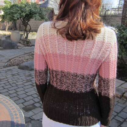 Color Twirl Pullover