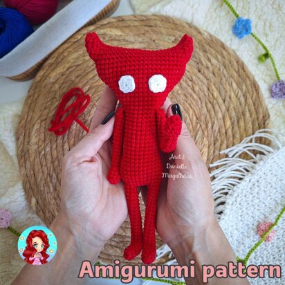 Red Yarny Amigurumi Pattern