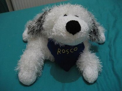 Rosco the Old English Sheepdog Cushion