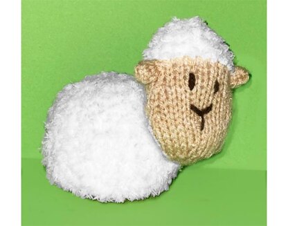 Easter Lamb Choc Orange cover /13cm Sheep toy