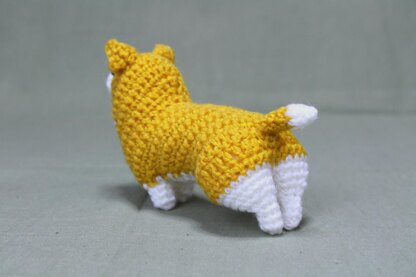 Crochet Pattern Chubby Corgi -  Portugal