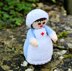 Miniature WWI Red Cross Nurse Doll Knitting Pattern - Toy Knitting Pattern