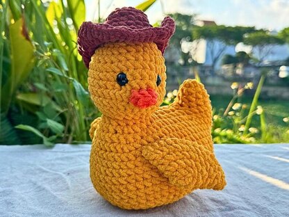 Cute Duck Crochet  No Sew
