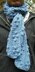 Bobble Diamonds and Posts Scarf
