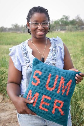 Summer Pillow Cover