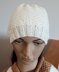 Sky - woven stitch beanie and cowl