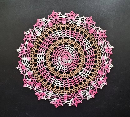 Cherry Blossom Doily