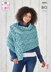 Wrap, Scarves and Snood Knitted in King Cole Big Value Big - 5823 - Downloadable PDF